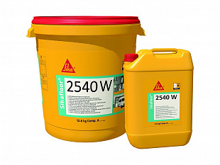 Sikafloor®-2540 W эпоксидное двухкомпонентное паропроницаемое покрытие на водной основе 