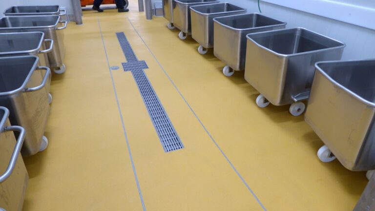 Бетонные полы для цеха